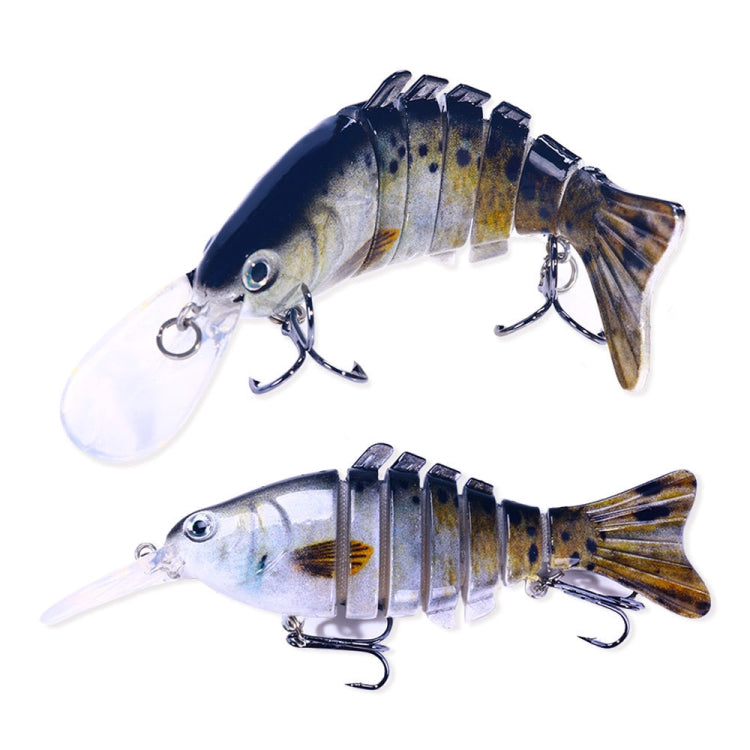 HENGJIA JM065 12cm Luya Fishing Gear Bait Multi-Section Fish Sinking Lure, JM065 (3), JM065 (4), JM065 (5), JM065 (6), JM065 (7), JM065 (8), JM065 (9), JM065 (10), JM065 (1), JM065 (2)