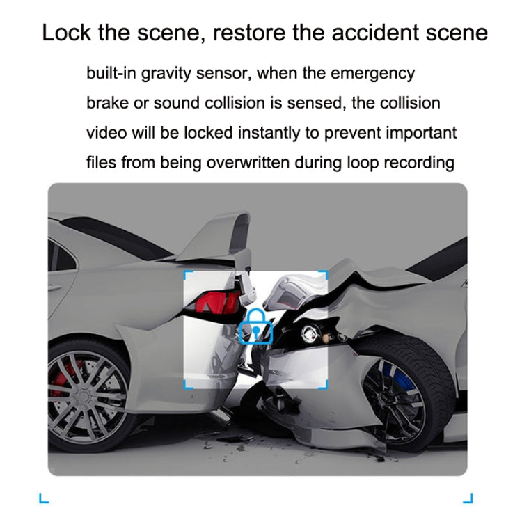 Hidden Driving Recorder WiFi Phone Connecting Car Parking Monitoring 1080P HD Recorder, M1, M8