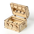 Password Box 3D Wooden Puzzle Toys DIY Handmade Ornaments, Password Box