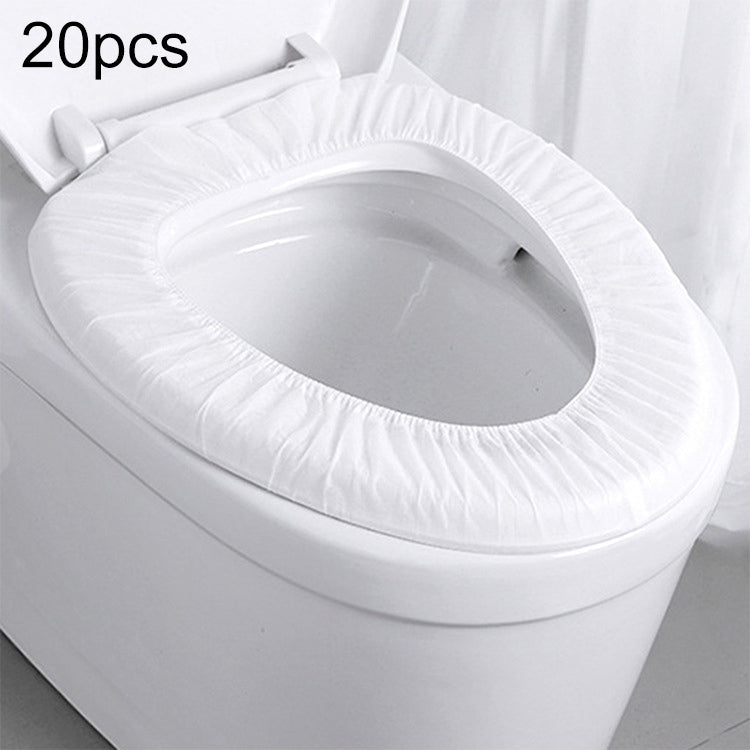 Paste Portable Waterproof Non-woven Disposable Toilet Seat Cover, Toilet Seat Cover White, Toilet Seat Cover Blue