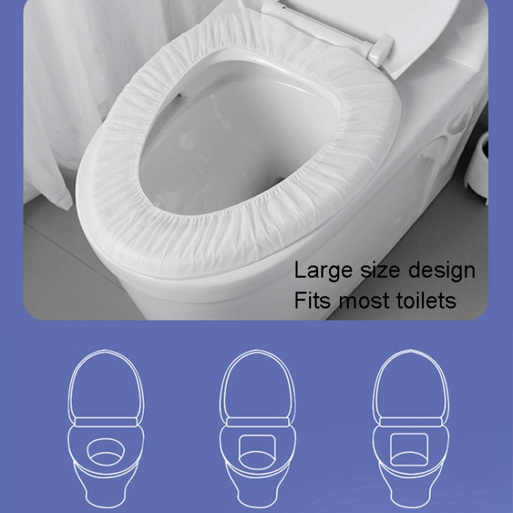 Paste Portable Waterproof Non-woven Disposable Toilet Seat Cover, Toilet Seat Cover White, Toilet Seat Cover Blue
