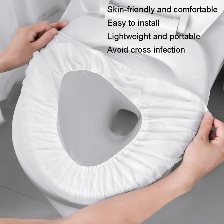 Paste Portable Waterproof Non-woven Disposable Toilet Seat Cover, Toilet Seat Cover White, Toilet Seat Cover Blue