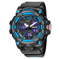SMAEL 8008 Outdoor Sports Multifunctional Waterproof Luminous Men Watch, Red, Black, Orange, Fluorescent Green, Deep Blue, Grass Green, Black Gold, Rose Gold, Black Blue