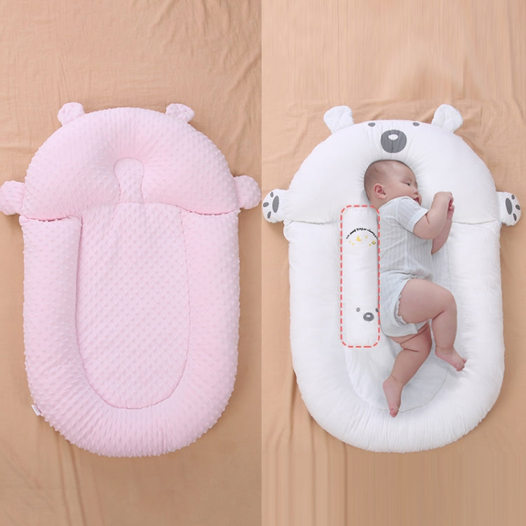 Newborn Baby Anti-startle Landing Wake-up Sleeping Cushions Spitting Milk Slope Pad, Pad Bean Velvet Pink, Pad Bean Velvet Blue, Pad Sky Silk Green