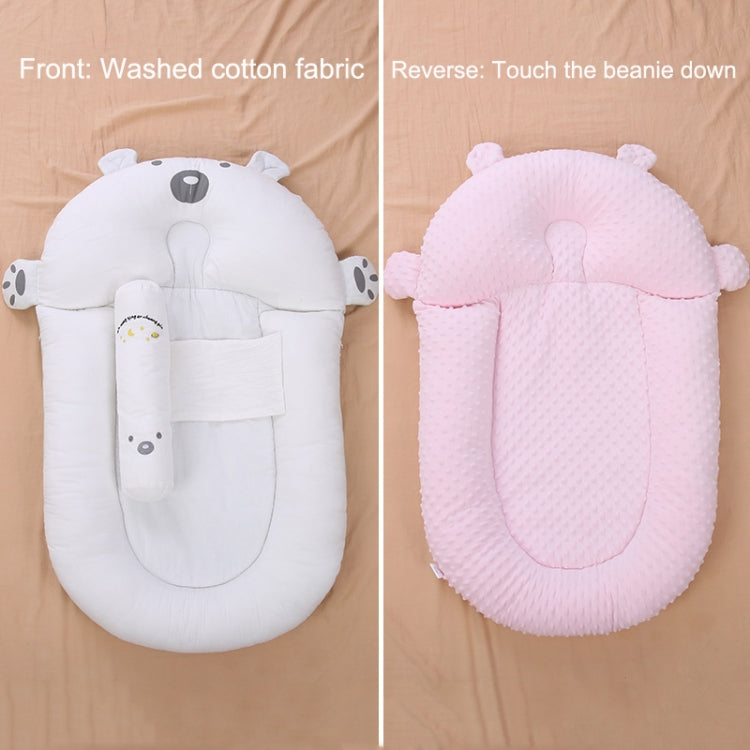 Newborn Baby Anti-startle Landing Wake-up Sleeping Cushions Spitting Milk Slope Pad, Pad Bean Velvet Pink, Pad Bean Velvet Blue, Pad Sky Silk Green