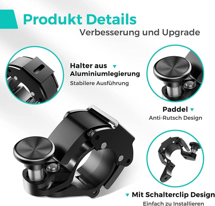 100dB Aluminium Alloy Mini Bicycle Bell Bicycle Horn for 22-24 mm Handlebar, 100dB