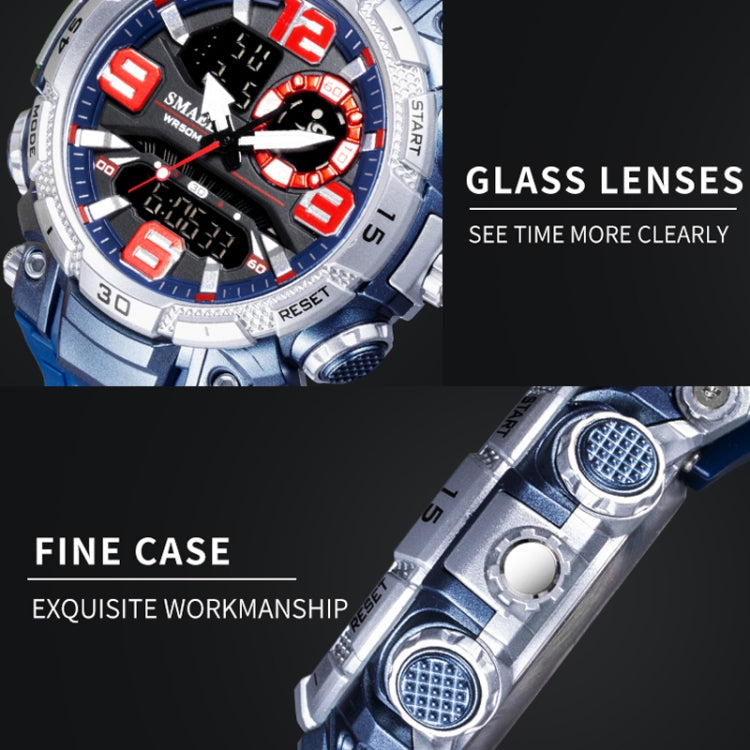 SMAEL 1921 Outdoor Sports Waterproof Men Luminous Time Watch Electronic Watch