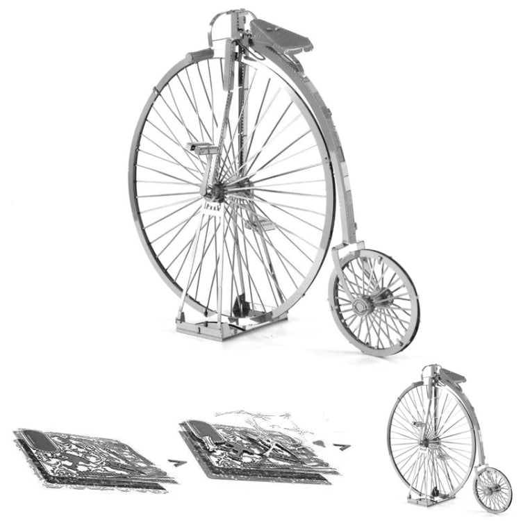 3D Three-dimensional Metal Car Assembly Model DIY Puzzles Toy, 1908 T-shaped Cars, 1965 Mustang, Kart, BZS G500, Cable Car, Taxi, Fire Truck, Bullet Train, Nissans Coupe, D51 Train Head, KMK F450, Sportcar, Half-track Motorcycle, Rocket Launcher       ...