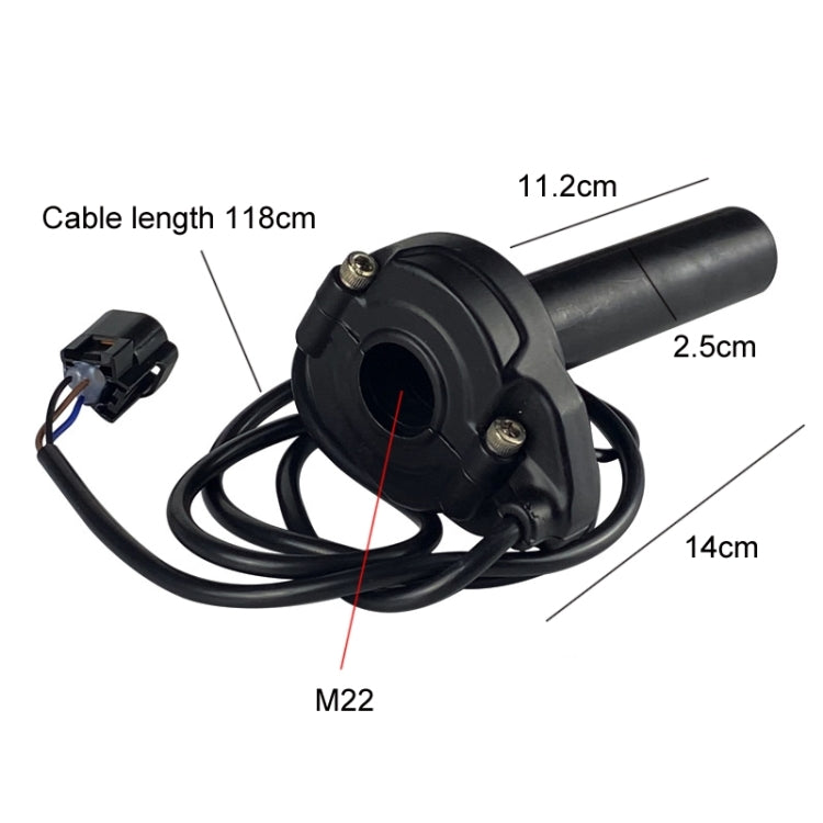 Hall Type Electronic Throttle Handle for Light Off-road Vehicles, Off-road Vehicles Throttle Handle