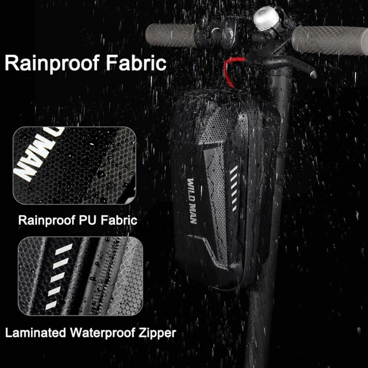 WILD MAN  ES8X Electric Scooter Bicycle Fast Disassembly Hanging Bag EVA Hard Shell Bag, Fast Disassembly 2L, Fast Disassembly 3L, Fast Disassembly 4L