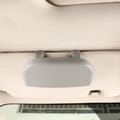 Multifunctional Car Glasses Box Car Sunshine Board Tickets Glasses Clamp, Back Double Snap Grey, Back Double Snap Black