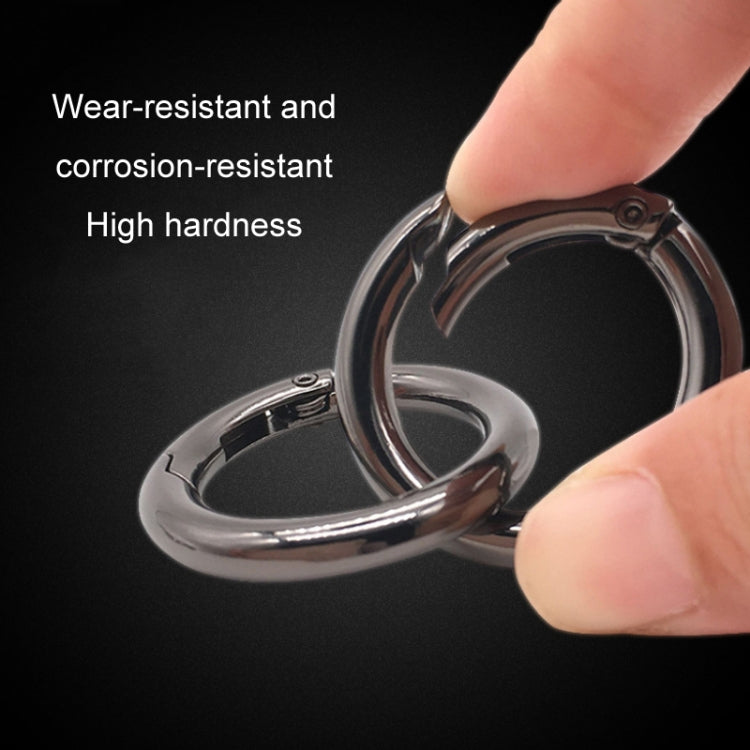 20pcs Zinc Alloy Spring Ring Metal Open Bag Webbing Keychain, 4 Points Silver, 3 Points Silver, Inch 2 Silver, 5 Points Light Gold, 5 Points Black, 5 Points Silver, 6 Points Light Gold, 4 Points Light Gold, 6 Points Black, Inch 2 Black, 6 Points Silver...