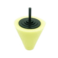 Car Cone 3 inch Polishing Sponge Wheel Polishing Disc, Single Cone 3 inch Yellow, Single Cone 3 inch Blue, Single Cone 3 inch Orange