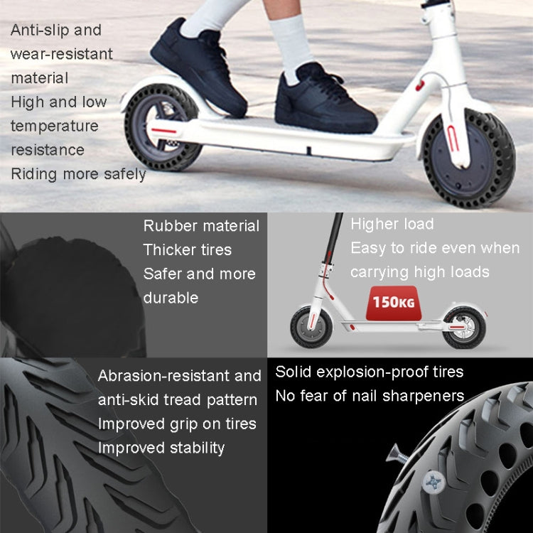 8 inch Electric Scooter Non-slip Honeycomb Outer Tire For Xiaomi M365/M365 Pro /1S/Pro2/Essential, Side Honeycomb Black, Side Honeycomb Yellow, Side Honeycomb Red, Side Honeycomb Blue
