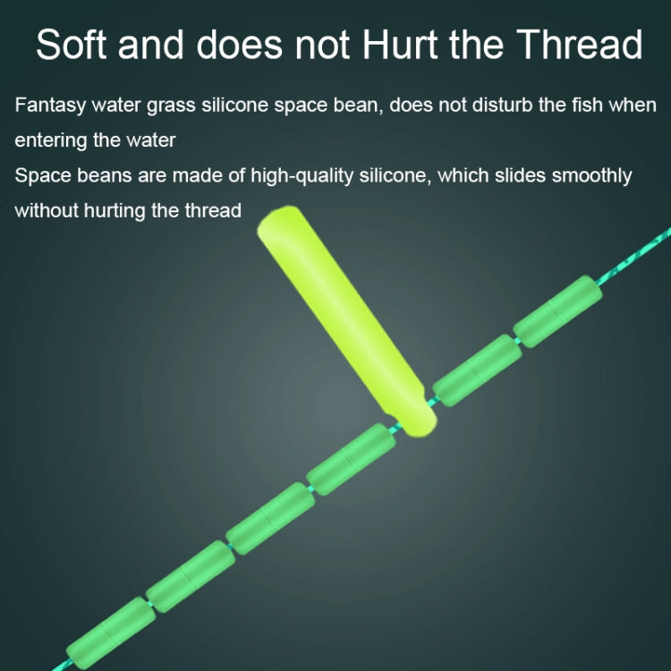 2pcs Outdoor Fishing Anti-tangle Spotted Invisible Line Set with Scale, 3.6m, 4.5m, 5.4m, 7.2m
