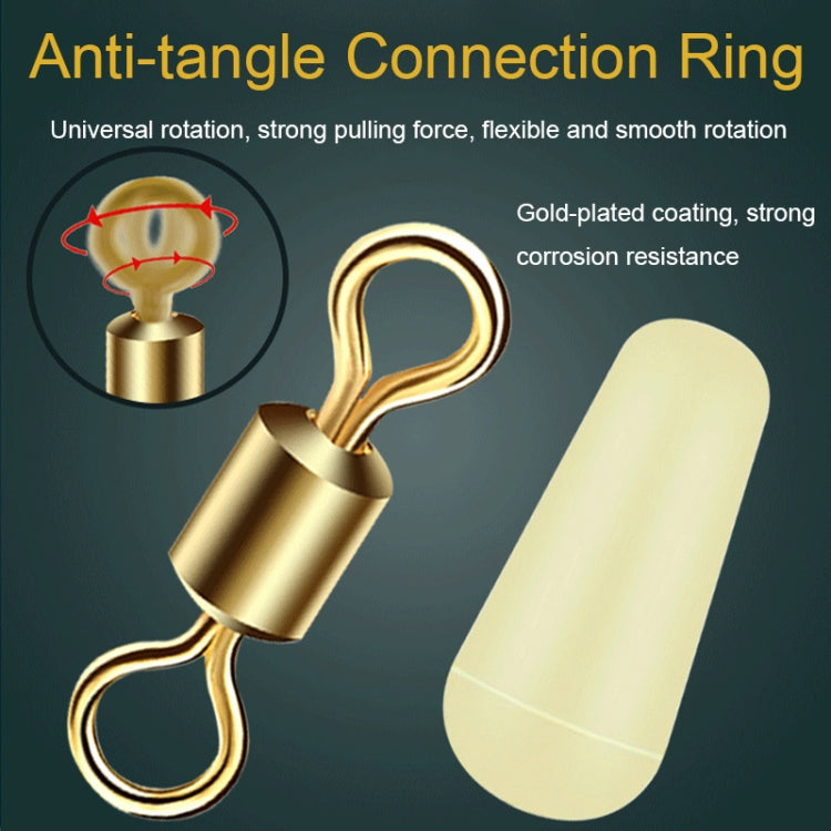 2pcs Outdoor Fishing Anti-tangle Spotted Invisible Line Set with Scale, 3.6m, 4.5m, 5.4m, 6.3m, 7.2m