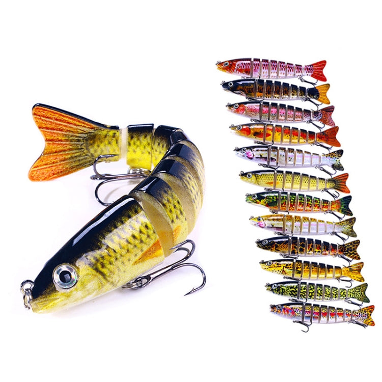 HENGJIA JM064 Multi-section Fish Minnow Bionic Fake Lures Sea Fishing Sinking Lures, JM064 (7), JM064 (8), JM064 (9), JM064 (10), JM064 (11), JM064 (1), JM064 (12), JM064 (2), JM064 (3), JM064 (4), JM064 (5), JM064 (6)