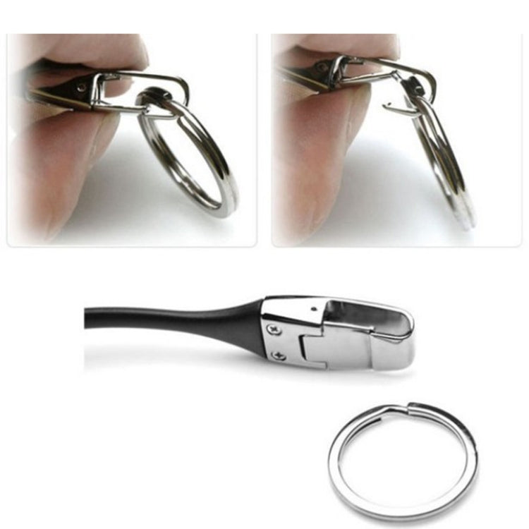 Second Generation Metal Key Chain Car Keychain Key Ring, Second Generation
