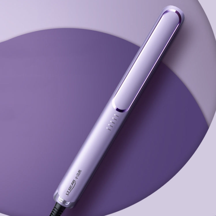 LTBEAR Negative Ion Straightening Curling Hair Wet and Dry Clipper Anti Hot Curling Iron, CN Plug, LTBEAR (Purple), LTBEAR (Ivory White), LTBEAR (Champagne)