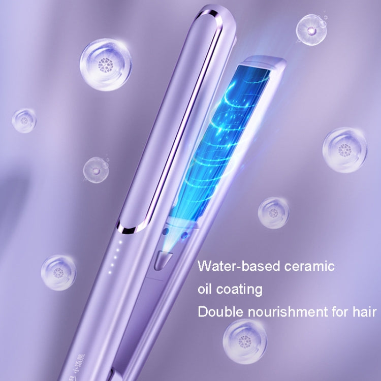 LTBEAR Negative Ion Straightening Curling Hair Wet and Dry Clipper Anti Hot Curling Iron, CN Plug, LTBEAR (Purple), LTBEAR (Ivory White), LTBEAR (Champagne)
