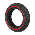 For Ninebot Max G30 10 X 2.5 Inch  (60/70-6.5) Scooter Solid Rubber Tire, 10 X 2.5 Inch Red Line, 10 X 2.5 Inch Black