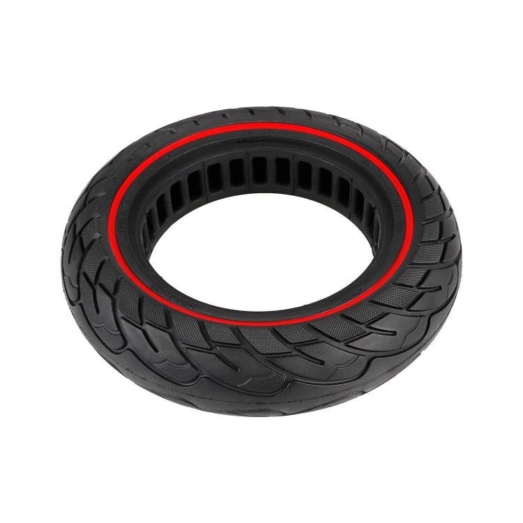 For Ninebot Max G30 10 X 2.5 Inch  (60/70-6.5) Scooter Solid Rubber Tire, 10 X 2.5 Inch Red Line, 10 X 2.5 Inch Black