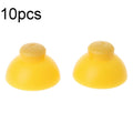For Nintendo Gamecube NGC Controller 10pcs Joystick Cap Replacement Parts, Yellow, Grey