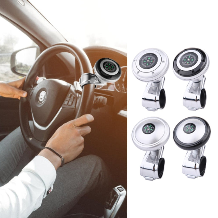 Car Steering Wheel Booster Ball Assist With Compass
