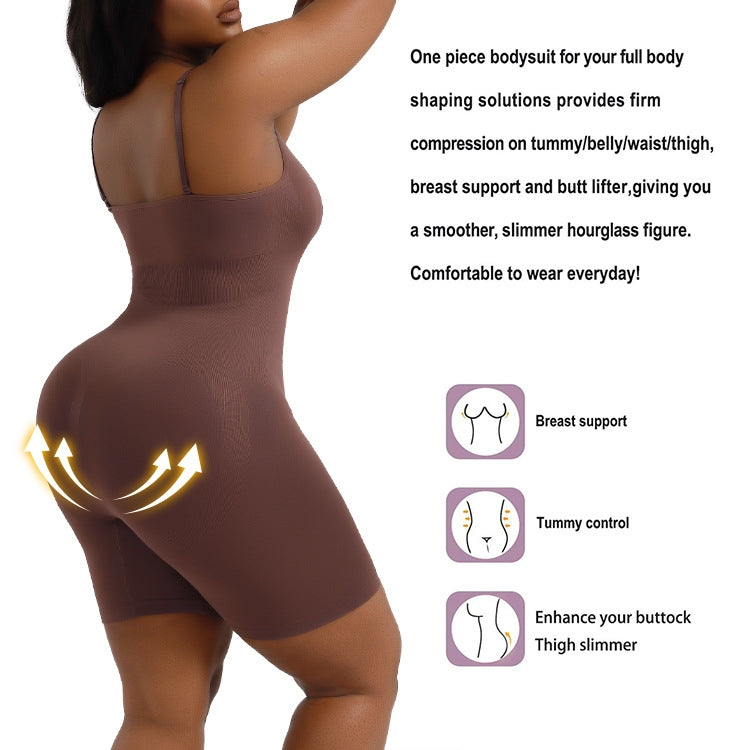 One-piece Hip Lifting Seamless Body Shaper Ladies Corset Waist Belly Pants, S, M, L, XL, XXL, XXXL