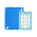 For Philips FC9732 FC9728 FC9735 Vacuum Cleaner Air Filter, 1 Air Inlet +1 Air Outlet, 1 Air Outlet, 1 Outer Frame
