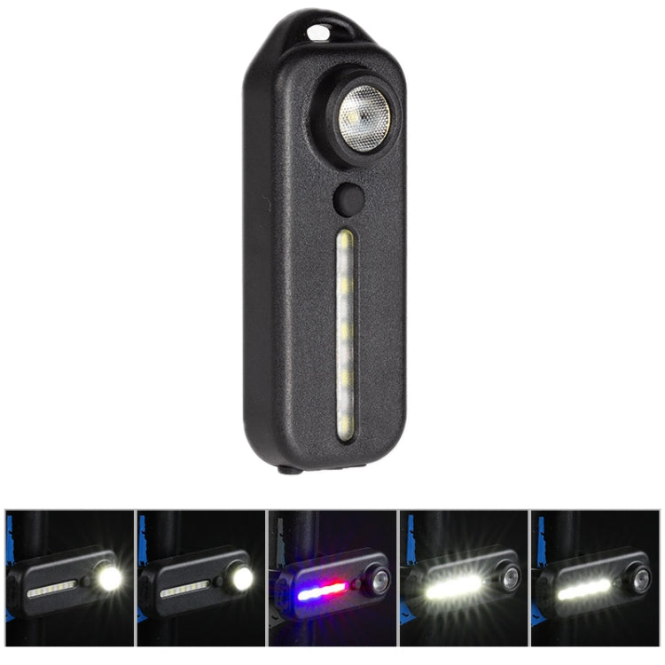 Bicycle Tail Light Type-C Rechargeable Outdoor Warning Light With Pen Clip, W677