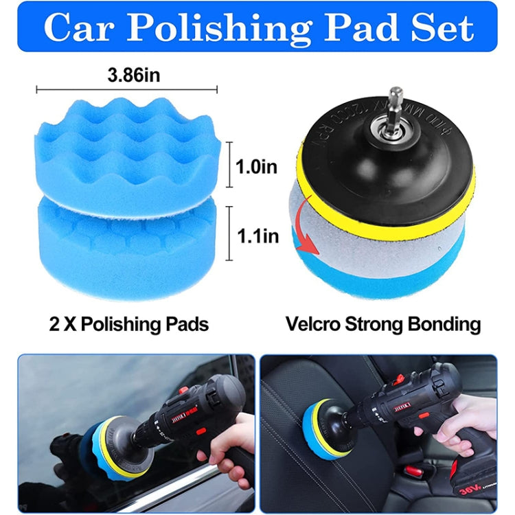 WRS-CS29 Car Wash Cleaning Brush Set Car Interior Crevice Cleaning Electric Drill Brush, 22pcs/set, 23pcs/set, 24pcs/set, 26pcs/set, 27pcs/set
