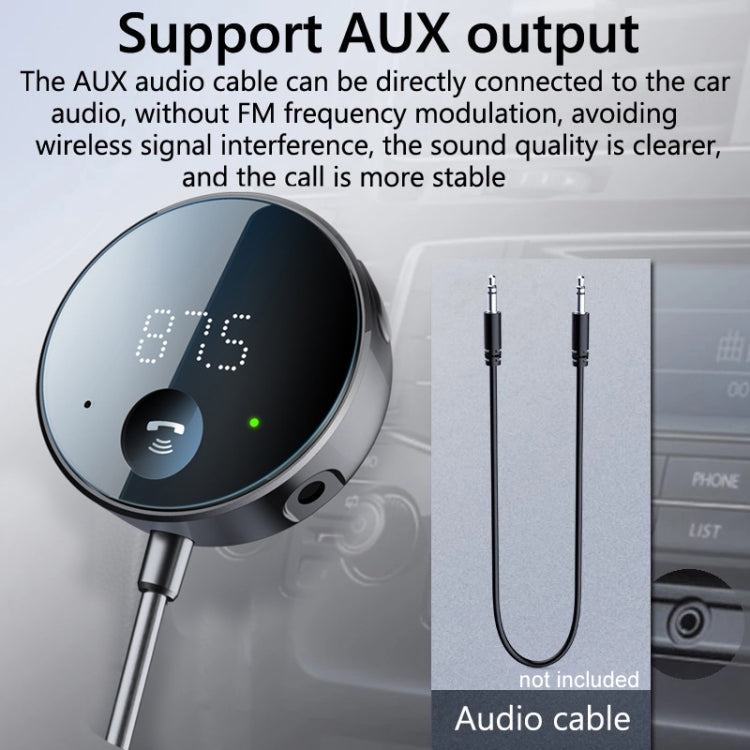 Car Bluetooth Receiver MP3 Player FM Music Transmitter, S-23