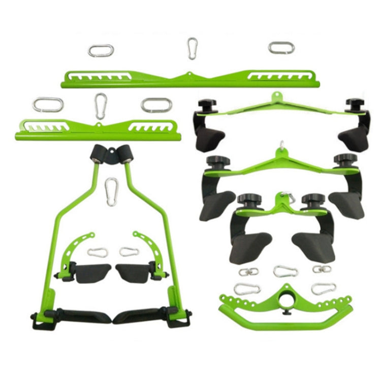 Lat Pull Down Grips Handle Back Blaster Strength Training Home Gym Rowing Machine Attachments, 8pcs/set