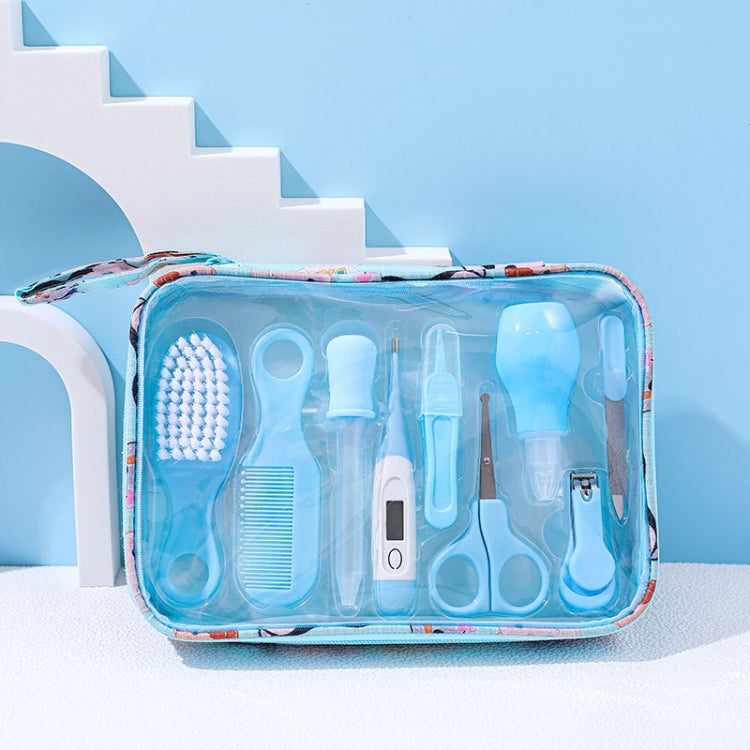 JR-6014 Children Cleaning Care Set Maternal and Baby Grooming Supplies Care Tools, 9pcs/set Blue, 9pcs/set Pink, 10pcs/set Blue, 10pcs/set Pink