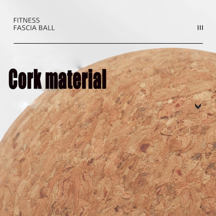 YG049 High-Density Cork Yoga Massage Ball Fitness Fascia Balls, Diameter 65mm, Diameter 70mm, Diameter 80mm, Diameter 100mm, Diameter 120mm