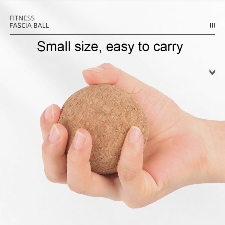YG049 High-Density Cork Yoga Massage Ball Fitness Fascia Balls, Diameter 65mm, Diameter 70mm, Diameter 80mm, Diameter 100mm, Diameter 120mm
