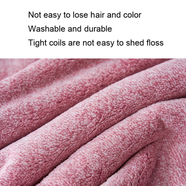Coral Velvet Quick Dry Absorbent Hair Dryer Hat Plus Thicken Shower Cap Hotel Household Wrap Head Towel