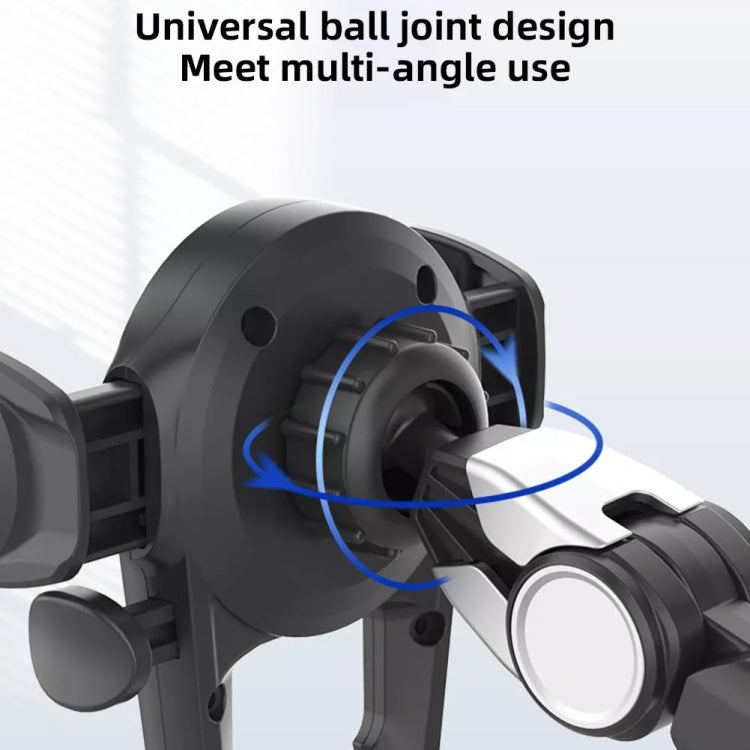 ZJ137 Suction Cup Car Phone Holder 2 In 1 Number Plate Phone Stand Truck Phone Mount, ZJ137 Black