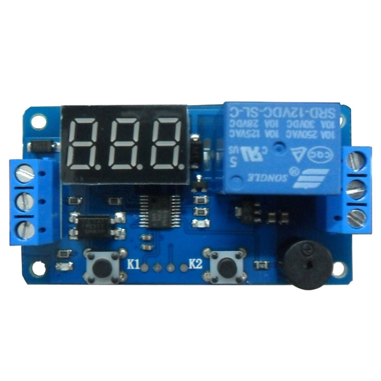 DK-C-01 Car Programmable Timing LCD Digital Display Relay Module Can Control DC AC Delay Relay, 220V