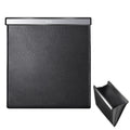 Car Garbage Bag Rear Seat Folding Storage Bag, Magnetic Attraction Black