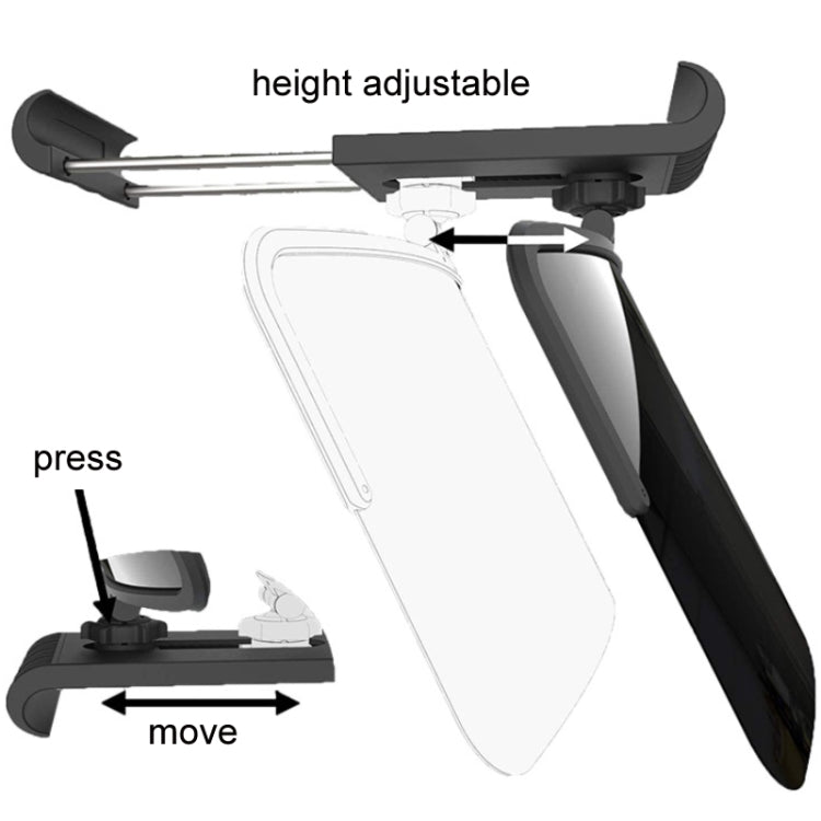 360 Degree Adjustable Car Driver Sun Visor, Ordinary Board, Polarizing Plate