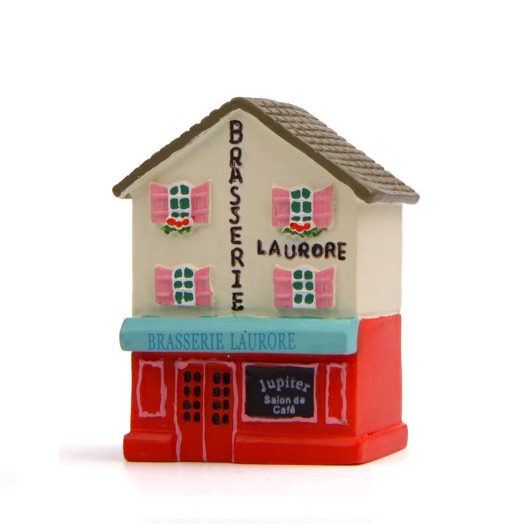 Miniature Village Houses Ornaments for Micro Landscape House Rooms Decorations, Village Houses C, Village Houses D
