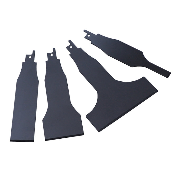 Saber Saw Multifunctional Spatula Scraper Cleaning Tools, 10mm, 30mm, 50mm, 100mm, 4 In 1