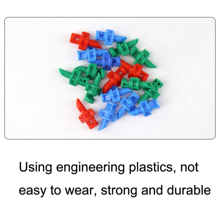 50pcs YK8510 Refraction Atomization Simple Micro-Sprinkler PE Pipe Irrigation Nozzle