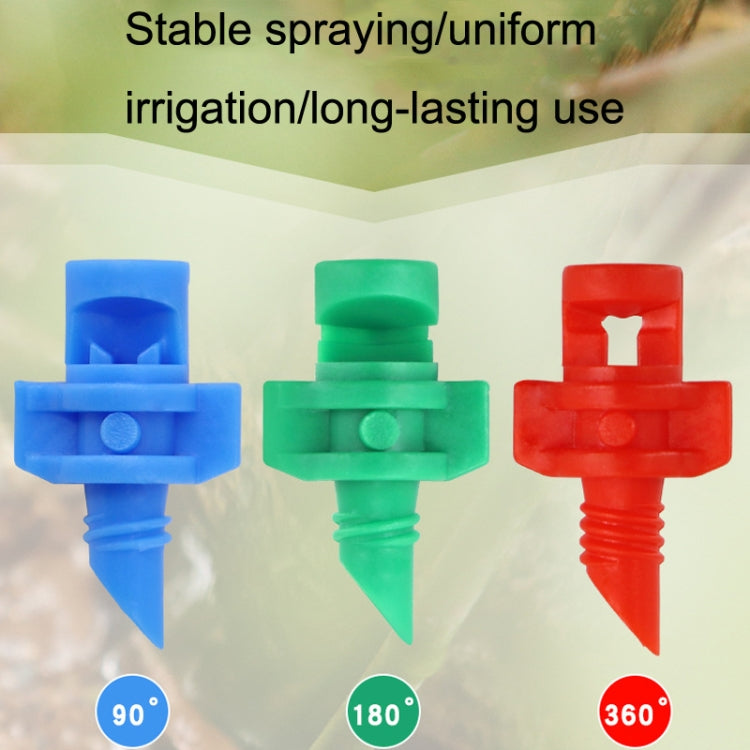 50pcs YK8510 Refraction Atomization Simple Micro-Sprinkler PE Pipe Irrigation Nozzle