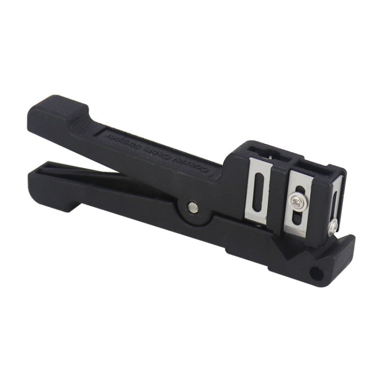 Optical Fiber Stripping Tool Ribbon Tube Horizontal Cable Stripper, Horizontal Black
