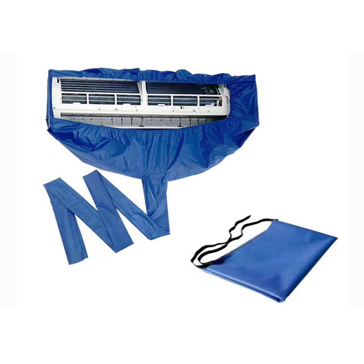 1-2P Air Conditioner Cleaning Cover With Drain Outlet, 1pc Cover, Cover + Protective Wall Cloth, Cover+Hood Cloth Pipe, 3-in-1 Kit, 4-in-1 Kit, 5-in 1Kit