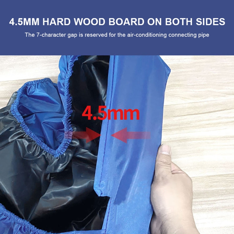 1-2P Air Conditioner Cleaning Cover With Drain Outlet, 1pc Cover, Cover + Protective Wall Cloth, Cover+Hood Cloth Pipe, 3-in-1 Kit, 4-in-1 Kit, 5-in 1Kit