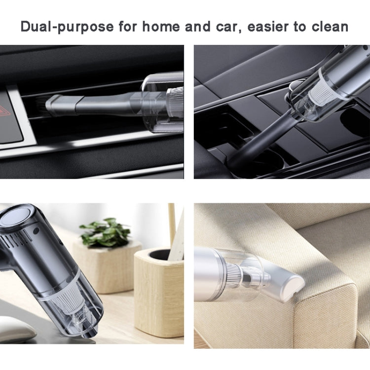 50W Wireless Handheld Large Suction Car Vacuum Cleaner, ST-8001CG  White, ST-8001EG White